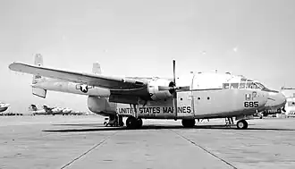 Fairchild R4Q-2 Packet американских ВМС