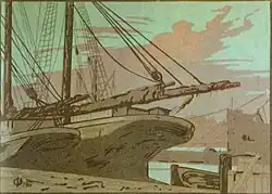 В. Д. Фалилеев.Белая ночь на Неве.1910 г.