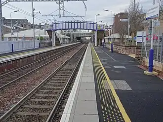 Станция Фолкерк-Грэмстон в 2018 году