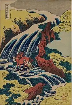 Водопад для мытья лошадей Есицунэ