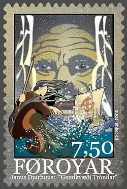 Поэма «Gandkvæði Tróndar»