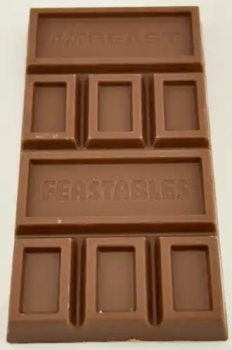 Плитка Feastables Milk Chocolate
