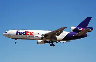 MD-10-10F авиакомпании FedEx, идентичный разбившемуся