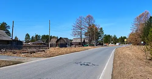 Жилые дома в посёлке