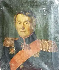 Портрет Ф. И. Апрелева работы неизвестного художника. Эрмитаж