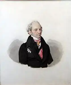 портрет работы Константина Осокина, 1836 г.