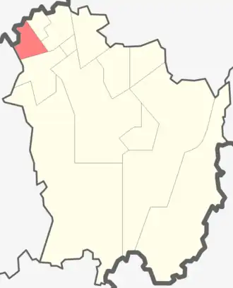 Фёдоровское городское поселение на карте