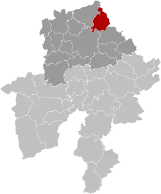 Фернельмон на карте