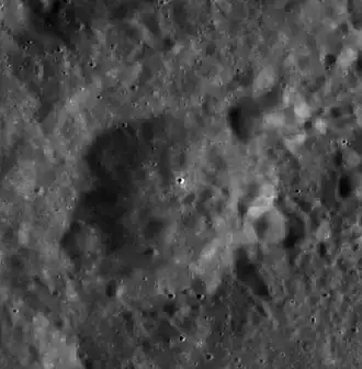 Снимок зонда Lunar Reconnaissance Orbiter.