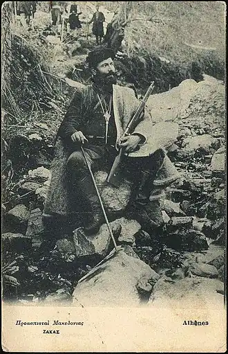 Григорис Фалиреас в годы Борьбы за Македонию