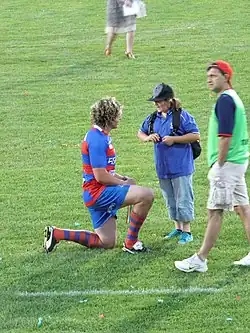 Аарон Персико в финале Эччелленцы 2010/2011