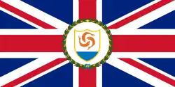 Флаг британского губернатора Ангильи