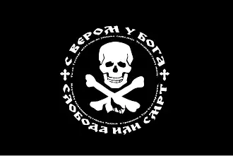 Флаг отряда «Йован Шевич»