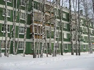 Дом на Морском проспекте в Новосибирском академгородке