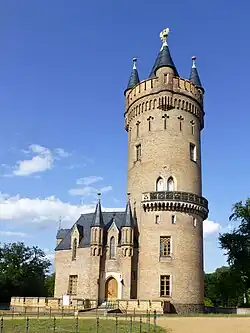 Башня в парке Бабельсберг. Потсдам. 1853–1856