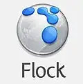Логотип программы Flock