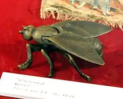 Пепельница в виде мухи, конец XIX века