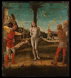 Винченцо Фоппа. Мученичество Святого Себастьяна. Ок. 1490