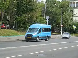 Ford Transit FBD предприятия ООО «Гепарт», маршрут № 552, 2016 год