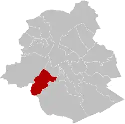 Расположение муниципалитета на карте провинции