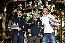 Кирилл Захаров, Антон Захаров и Андрей Севастьянов призёры Akhmat Race-2020