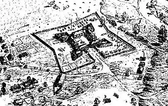 Форт Ле-Бёф, 1754 г.