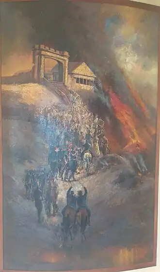 Осада доминиканскими повстанцами крепости Сан-Луис