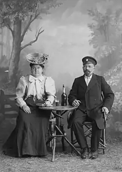 Супружеская чета Гирн, 1906