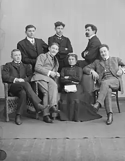 Члены Вильяндиского общества трезвости «Вабадуз», 1910