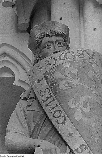 Граф Титмар. Наумбургский собор.