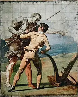 Эскиз картины Кунстхалле, Карлсруэ, Германия