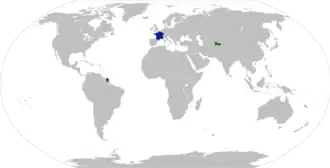 Франция и Таджикистан