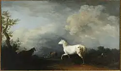 Стадо лошадей. Холст, масло. Национальный музей, Варшава