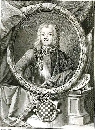 Автопортрет. 1733. Офорт