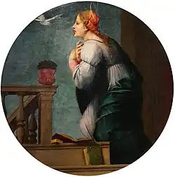 Благовещение. Дева Мария