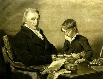 Уильям со своим дедом