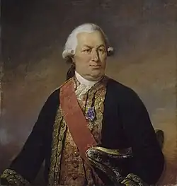 Портрет адмирала графа Франсуа де Грасса