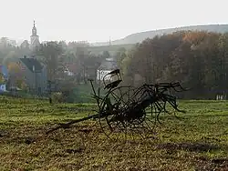 Вид на осенний Франкенштайн