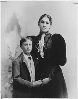 Сара и Франклин Рузвельт, 1893 год