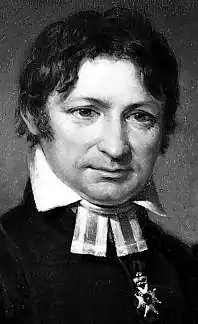 Франс Микаэль Франсен. Портрет работы Юхана Сандберга