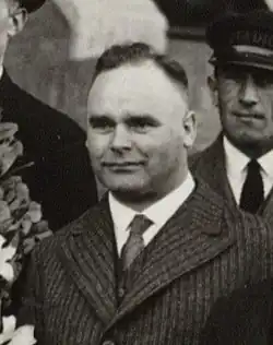 Франс Схуварт в июне 1931