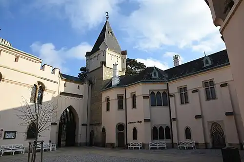 Внутренний двор замка