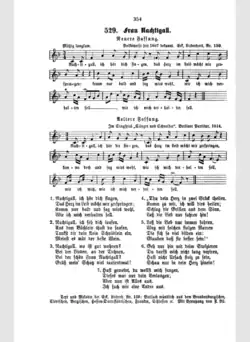 Мелодия к песне из сборника 1893 года