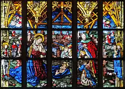 Витраж хора. Рождество