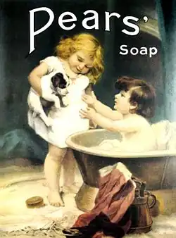 «Он следующий». Реклама мыла, Англия. Фредерик Морган, до 1915