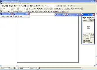 Скриншот программы Adobe FreeHand