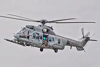 EC 725R2 ВВС Франции, 2017 год.