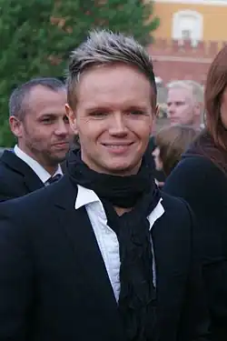 Фридрик Омар в Москве перед Евровидением, 2009 год