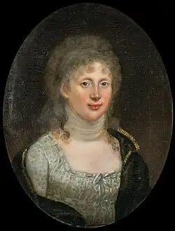 Портрет Луизы Осиандер, жены профессора.