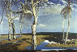 Ф. Овербек. В марте